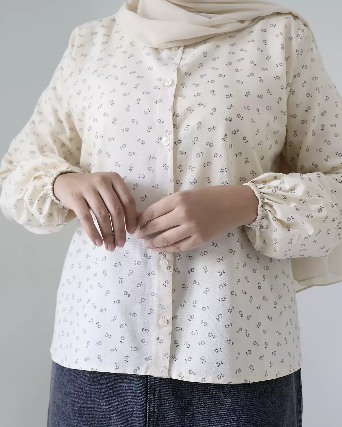 FLORA LINEN BLOUSE 5