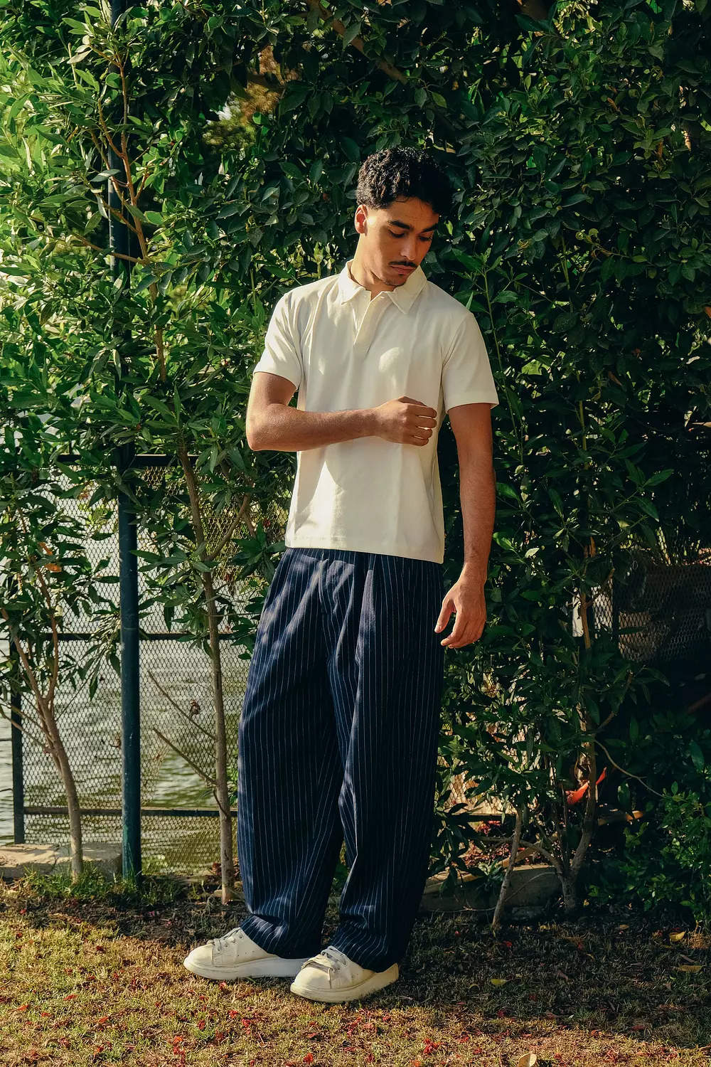 Pinstriped Pants | Men 3