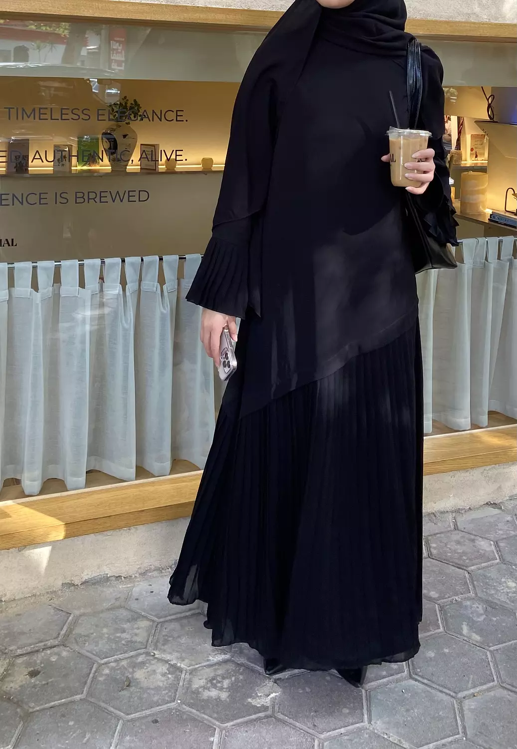Black Orchid Abaya 047 image