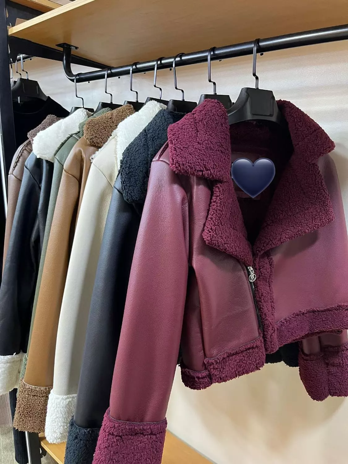 Leather & fur jacket  3