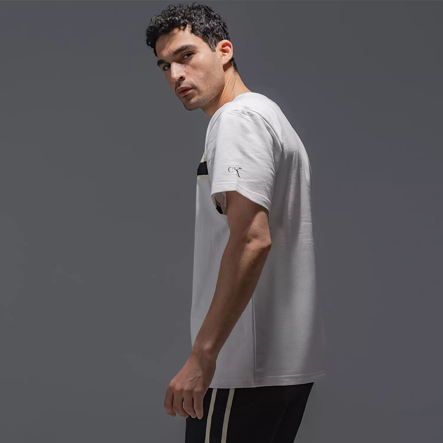 Tshirt Ck Black Print hover image