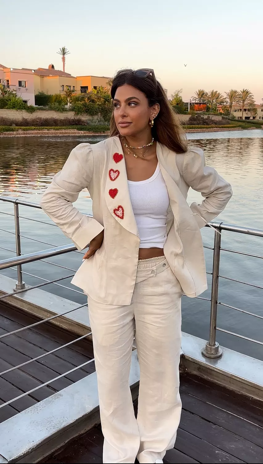 The Hearts Wrap Blouse 2
