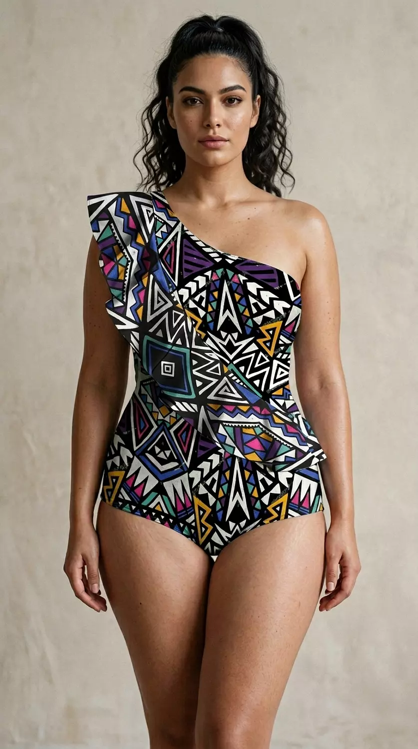 Tribal Cross Ruffle 2