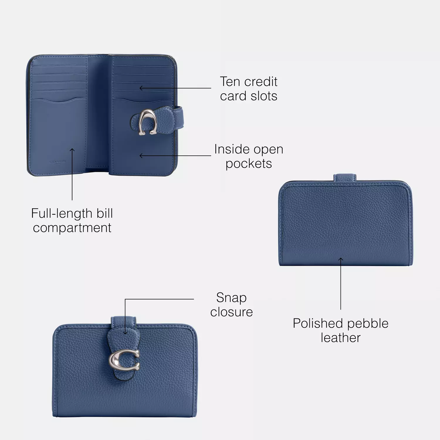Coach Tabby Medium Wallet 14