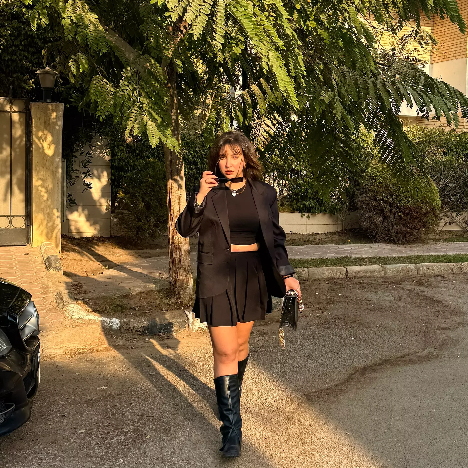 Black Oversized Blazer hover image