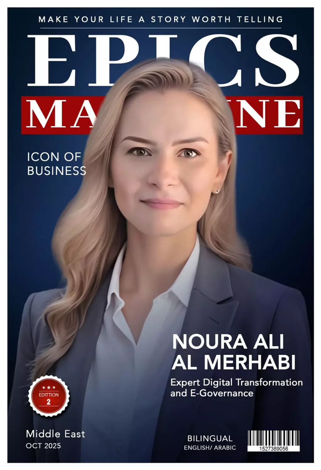 <p style="text-align: start">🎖️🌐 Noura Ali Al Merhabi,(Story)_ Expert Digital Transformation and E-Governance.</p>