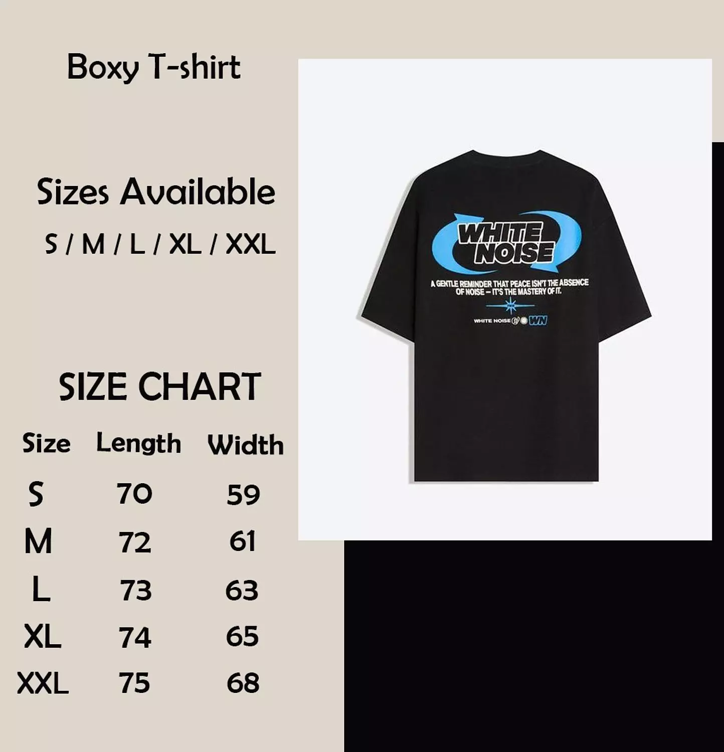 BERSHKA WHITE NOISE T-SHIRT   9