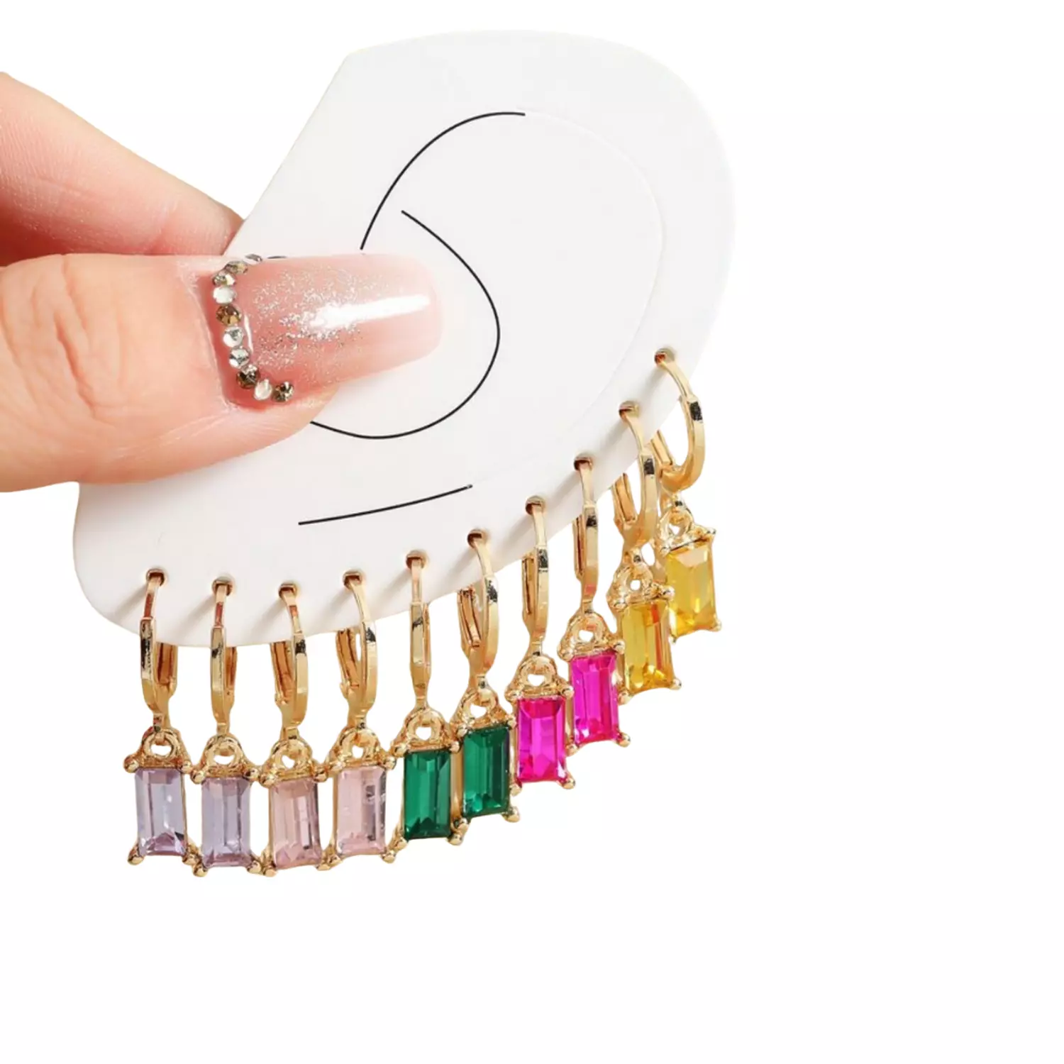 Pair of Princess Drop Earrings image