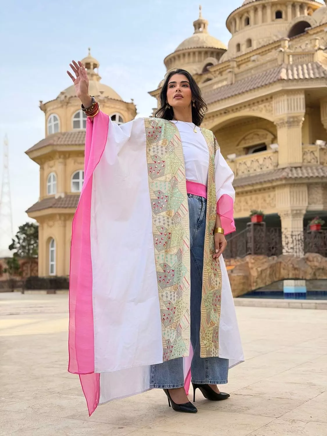 Blush Mirage Kaftan image