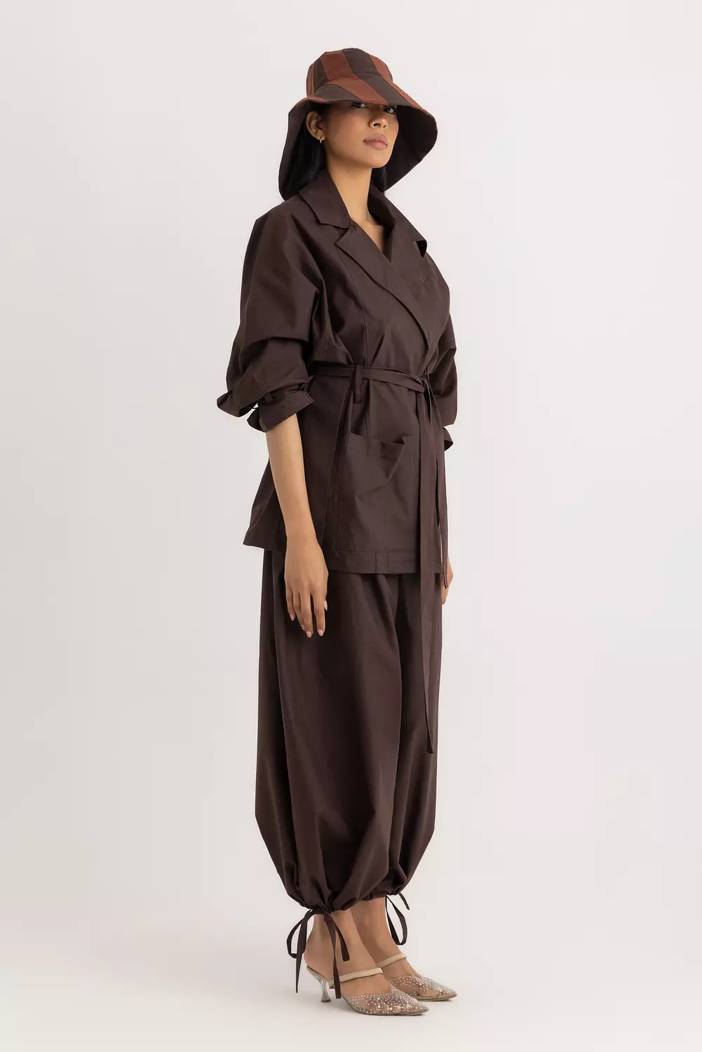 The Sophia Light Trench Oxford Jacket 1