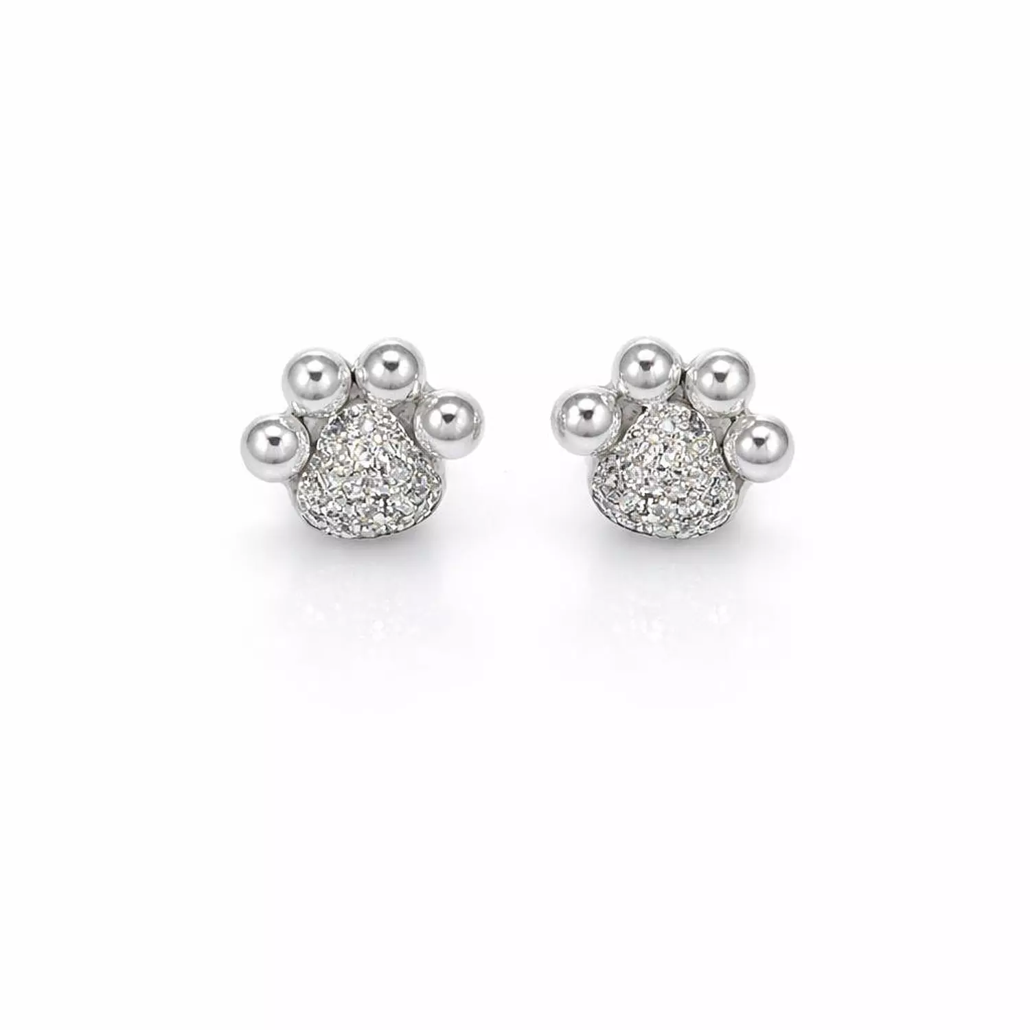 Silver Earrings Pearl 1