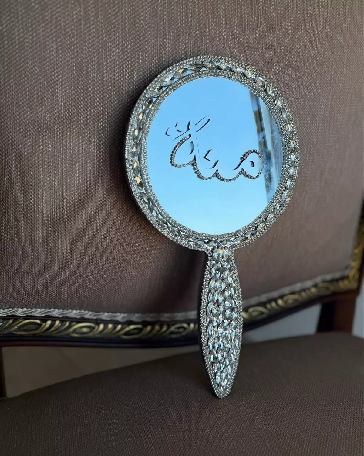 Luxury Crystal Hand Mirror 8 image