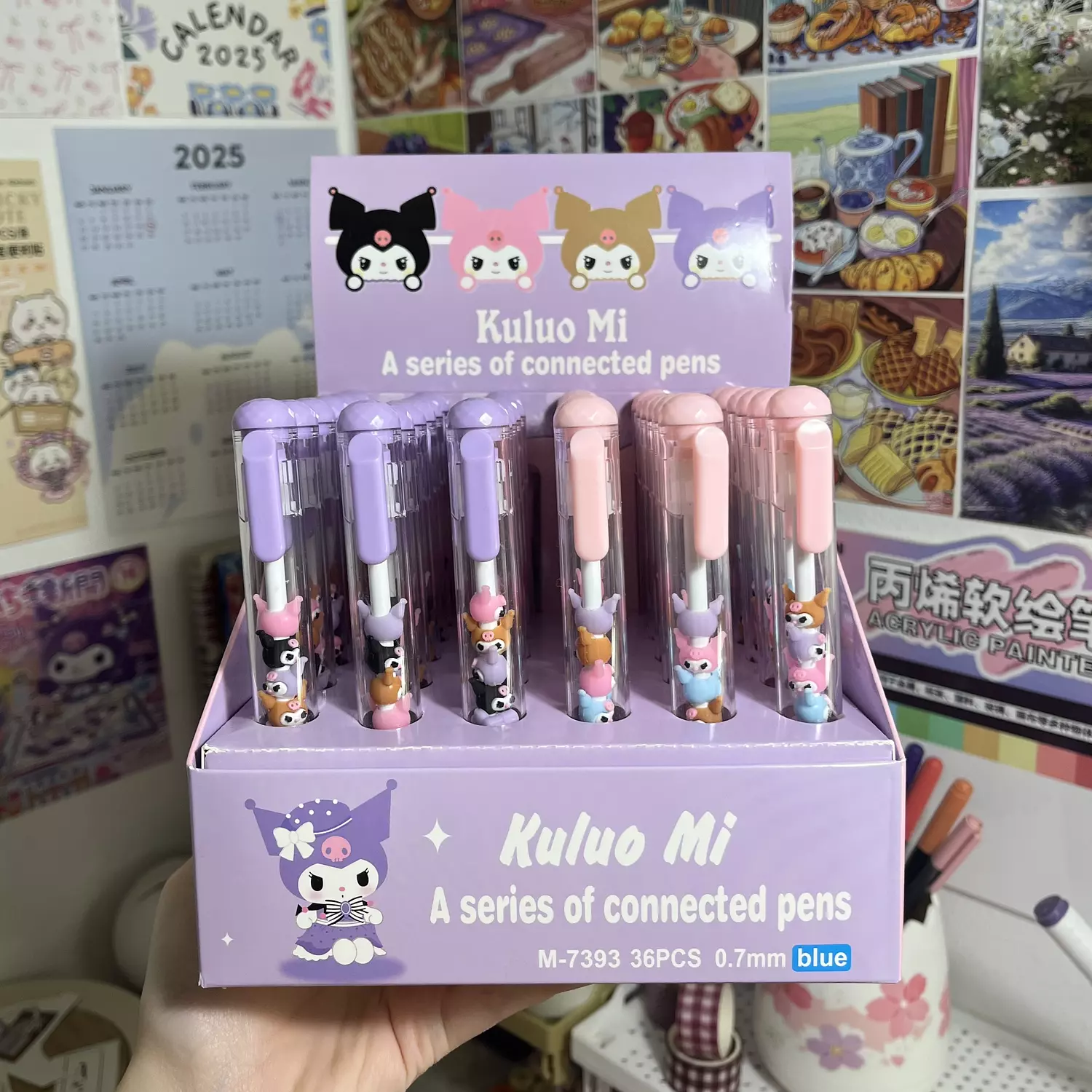 Kuromi & melody pens  image