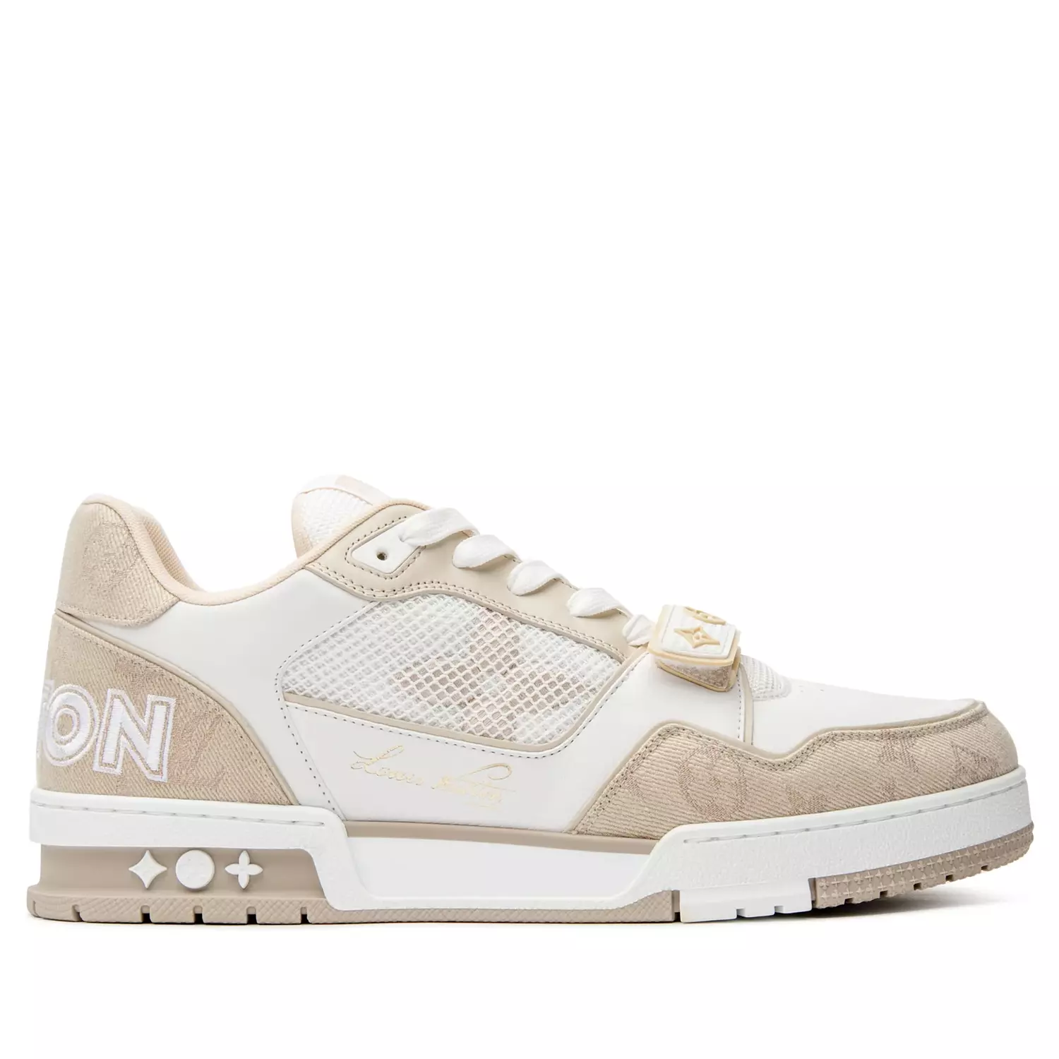 Louis Vuitton Trainer Sneaker 'Beige' image