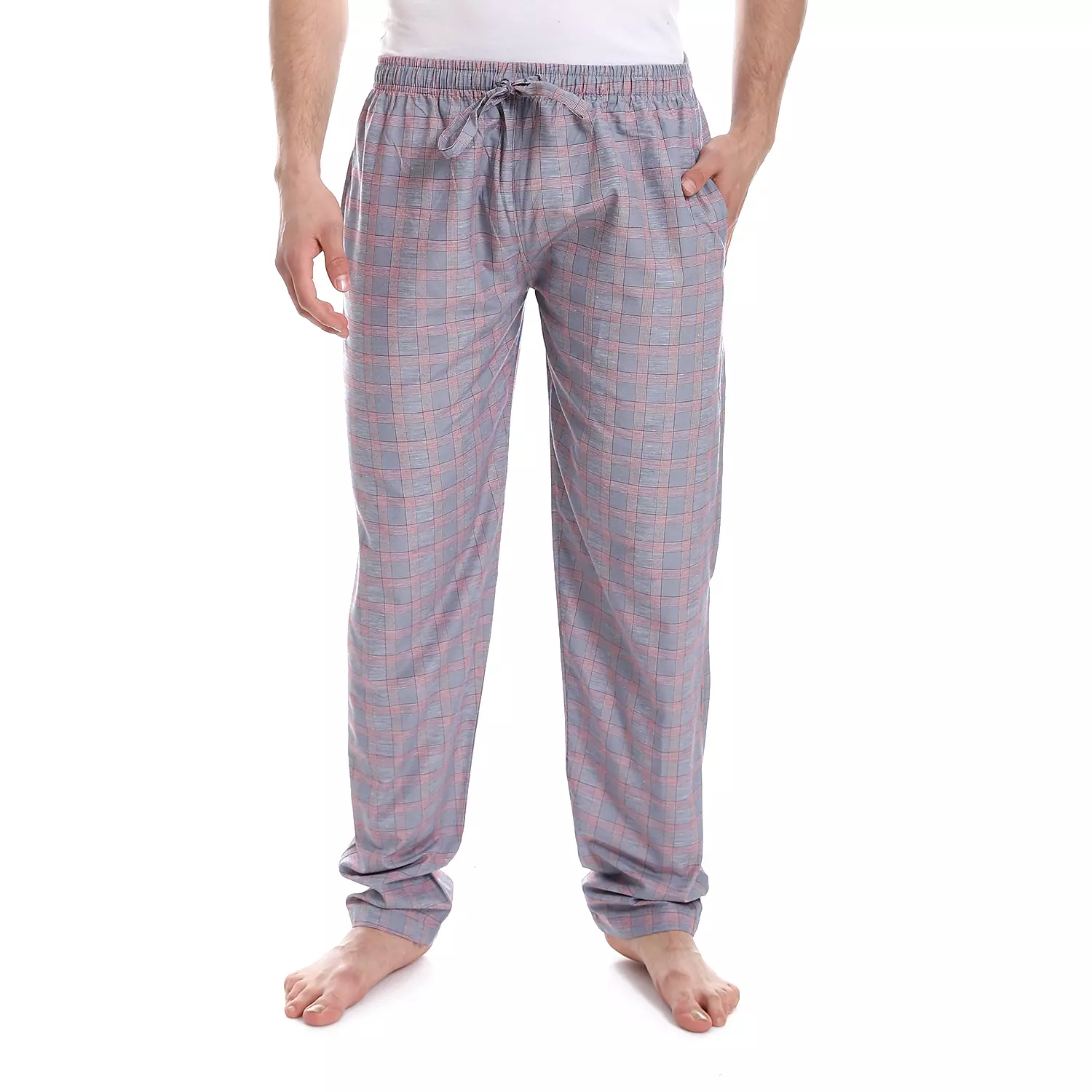 Shorto Pajama Pants - Red * Grey - 4042 2