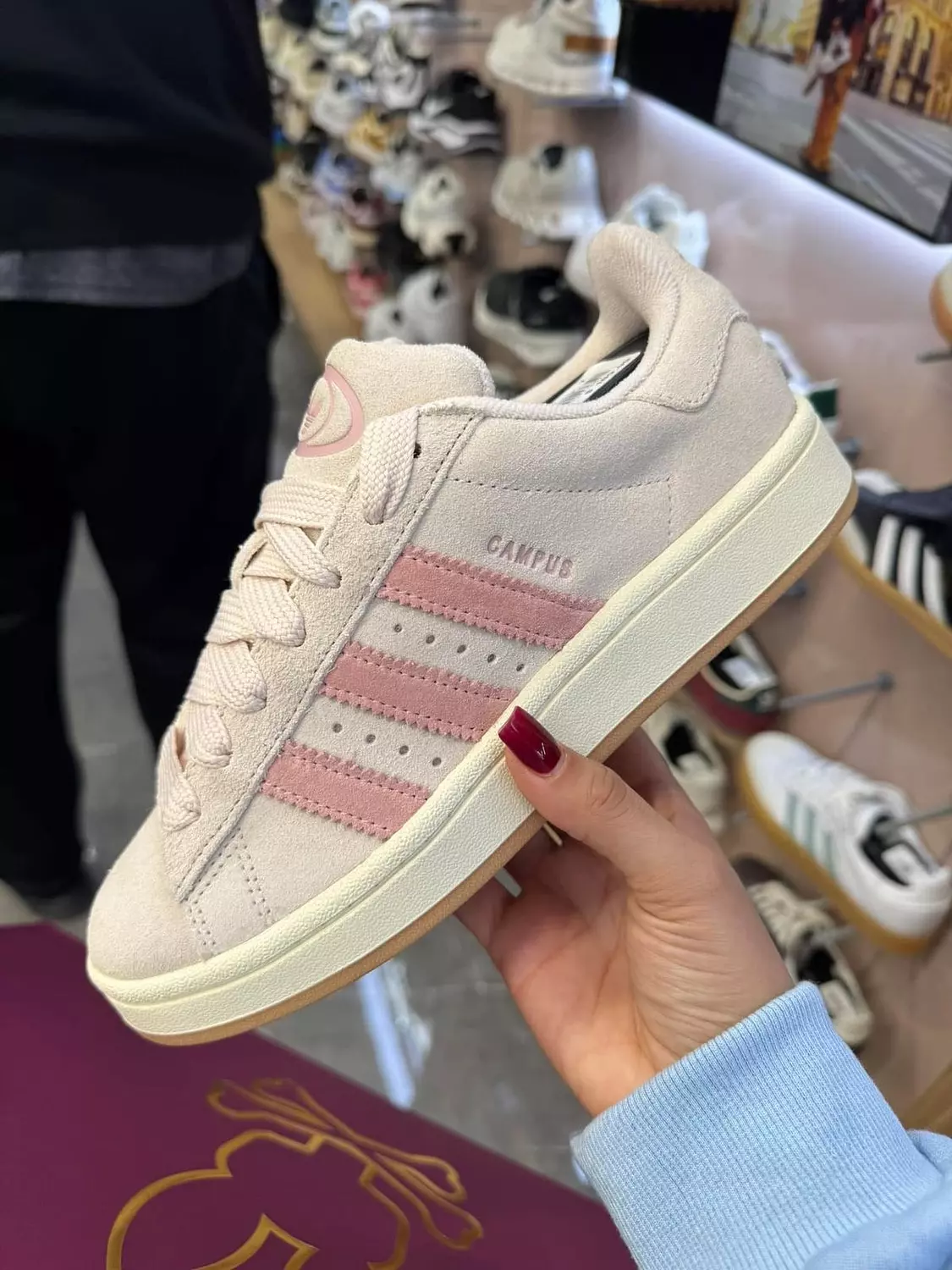 Adidas Campus 00’s Light Pink  3