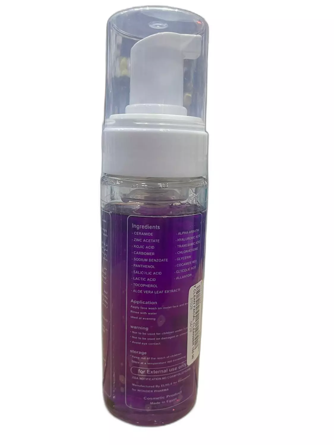 IVY CLEAN FACIAL CLEANSER 150 ML FOR NORMAL TO OILY SKIN  1