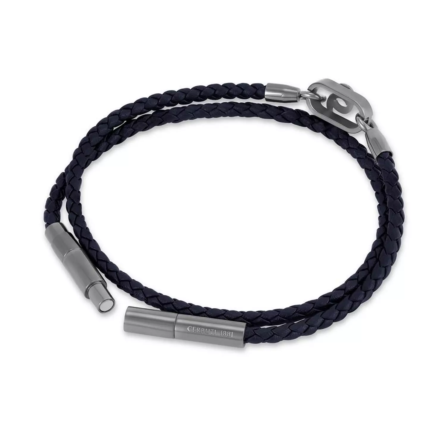 Cerruti 1881 Blue Double Wrap Bracelet CIAGB0015402 2