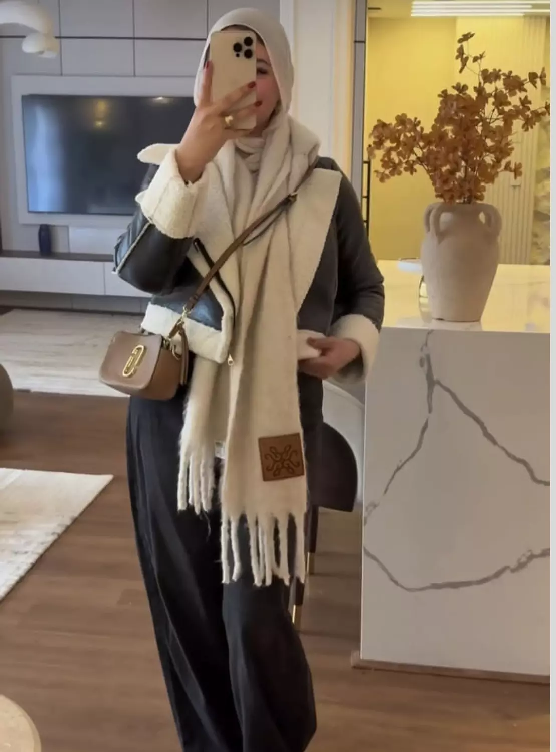 Leather & fur jacket  5