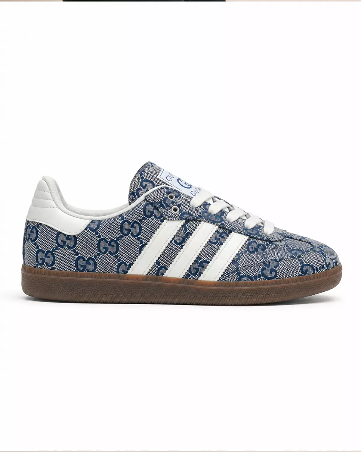 Women’s Samba Shoes – Blue Jeans Gucci Print 3