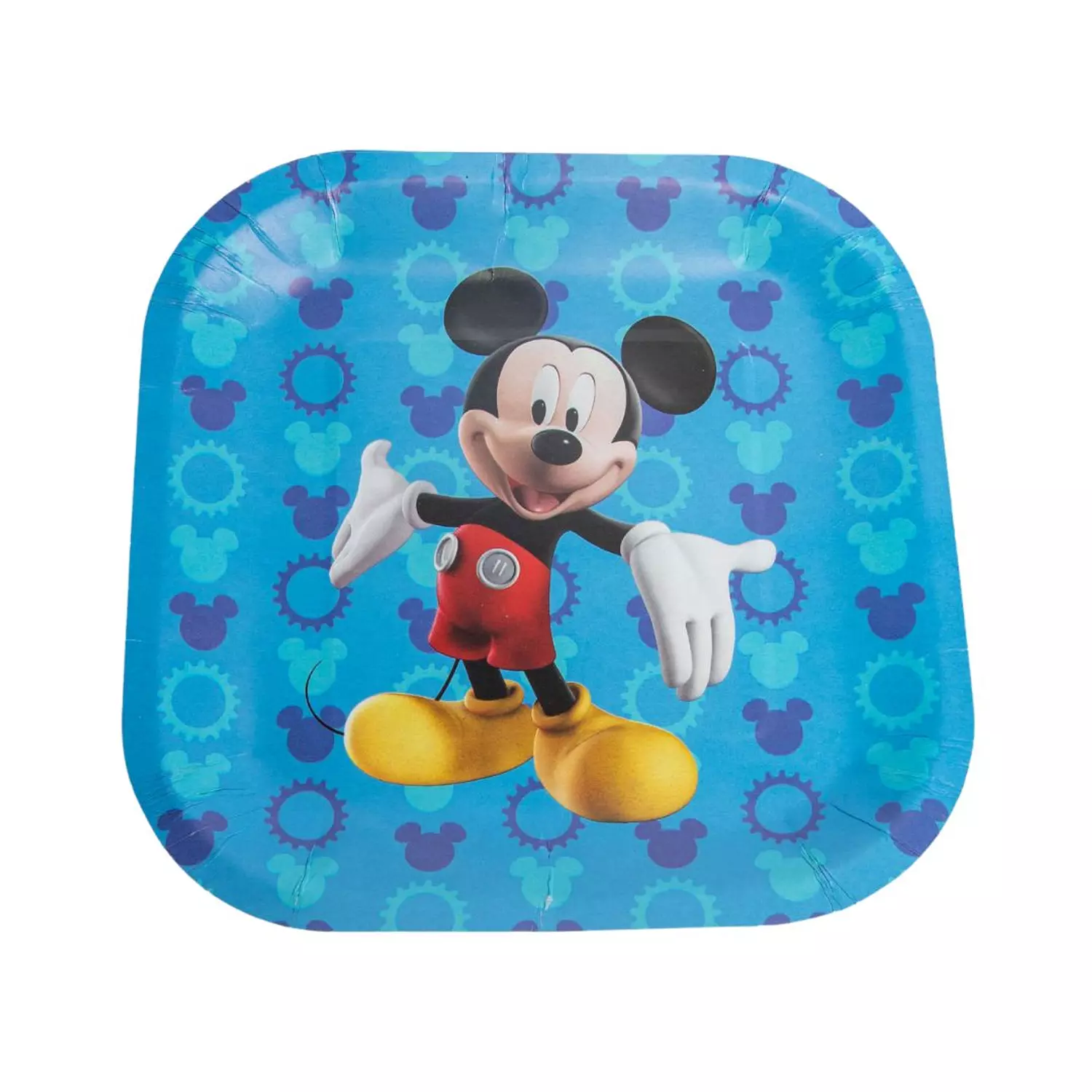 Mickey Square Paper Plates