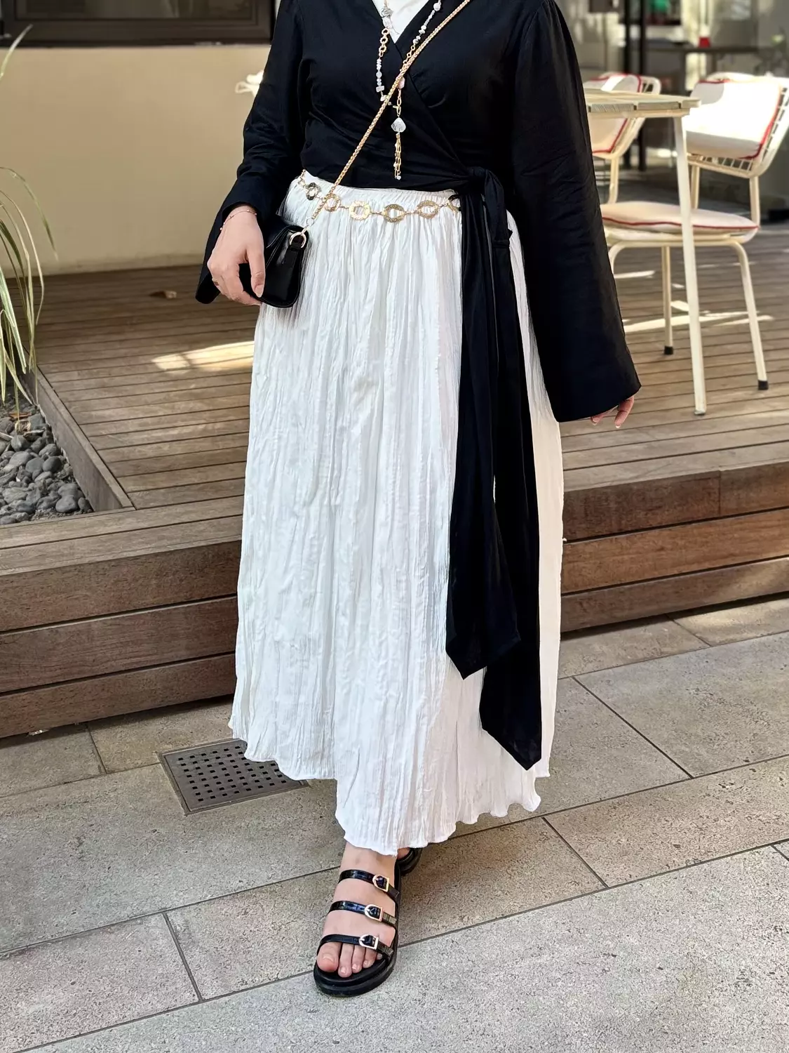 Crushed skirt 2