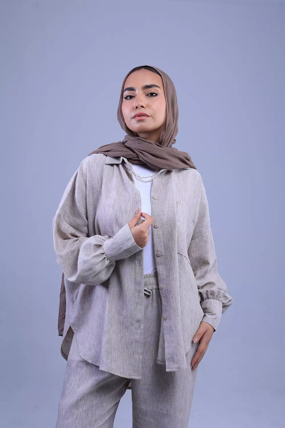 Breathable Linen suit 1