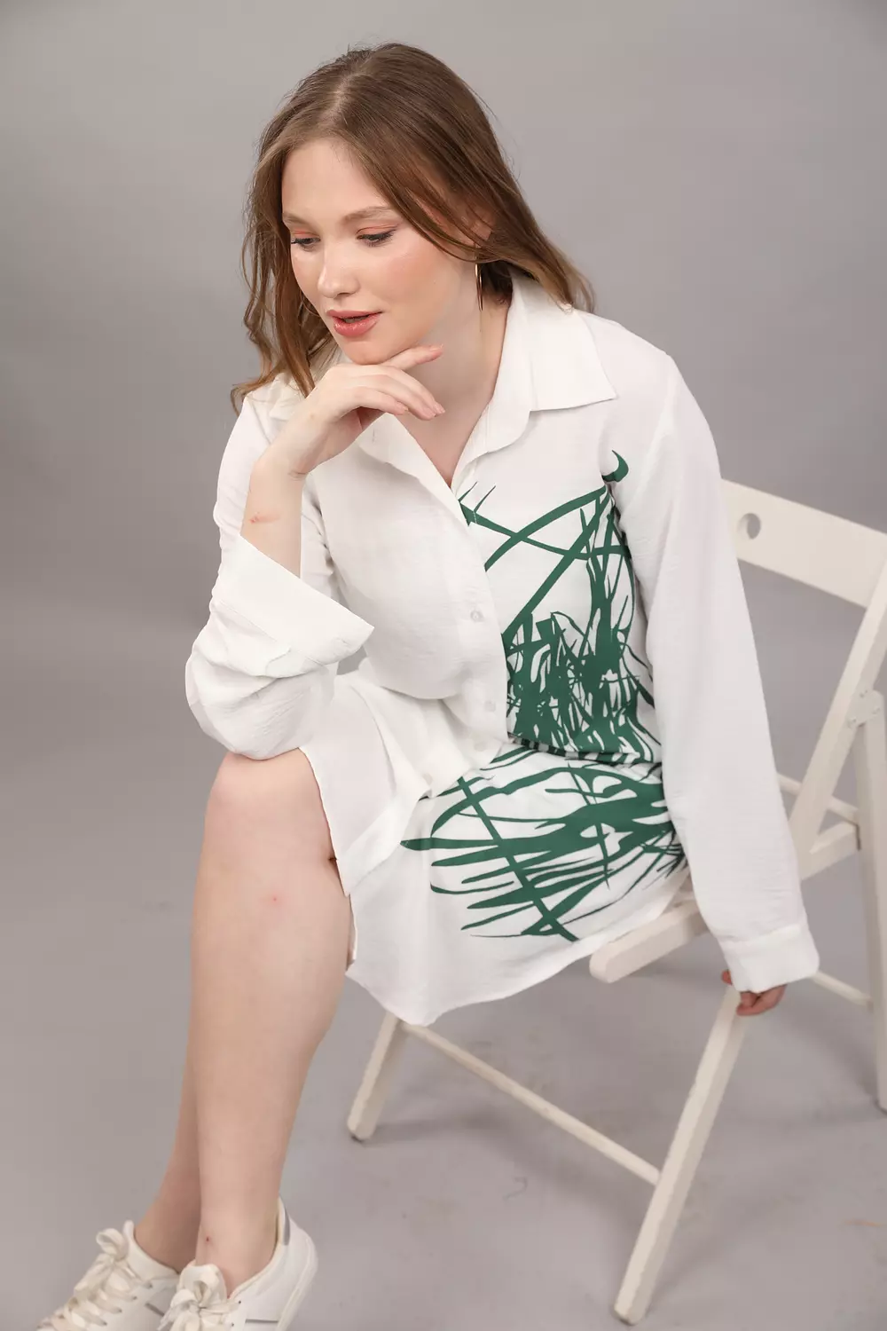 Printted tunic tree hover image