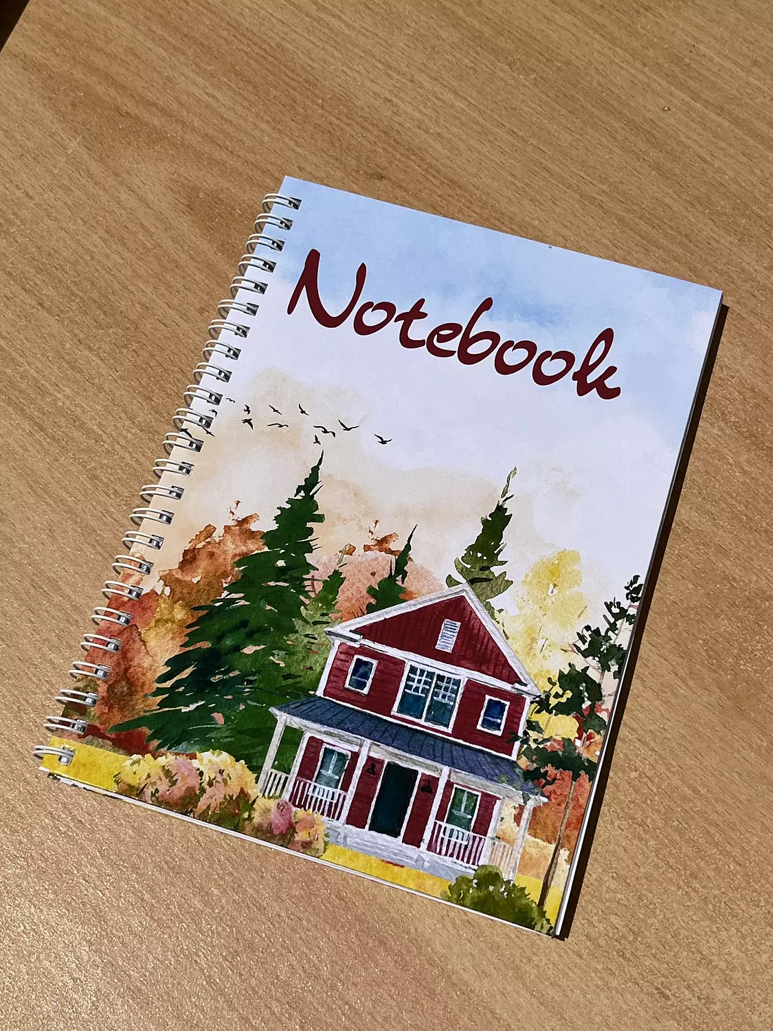 Cozy Autumn Notebook image