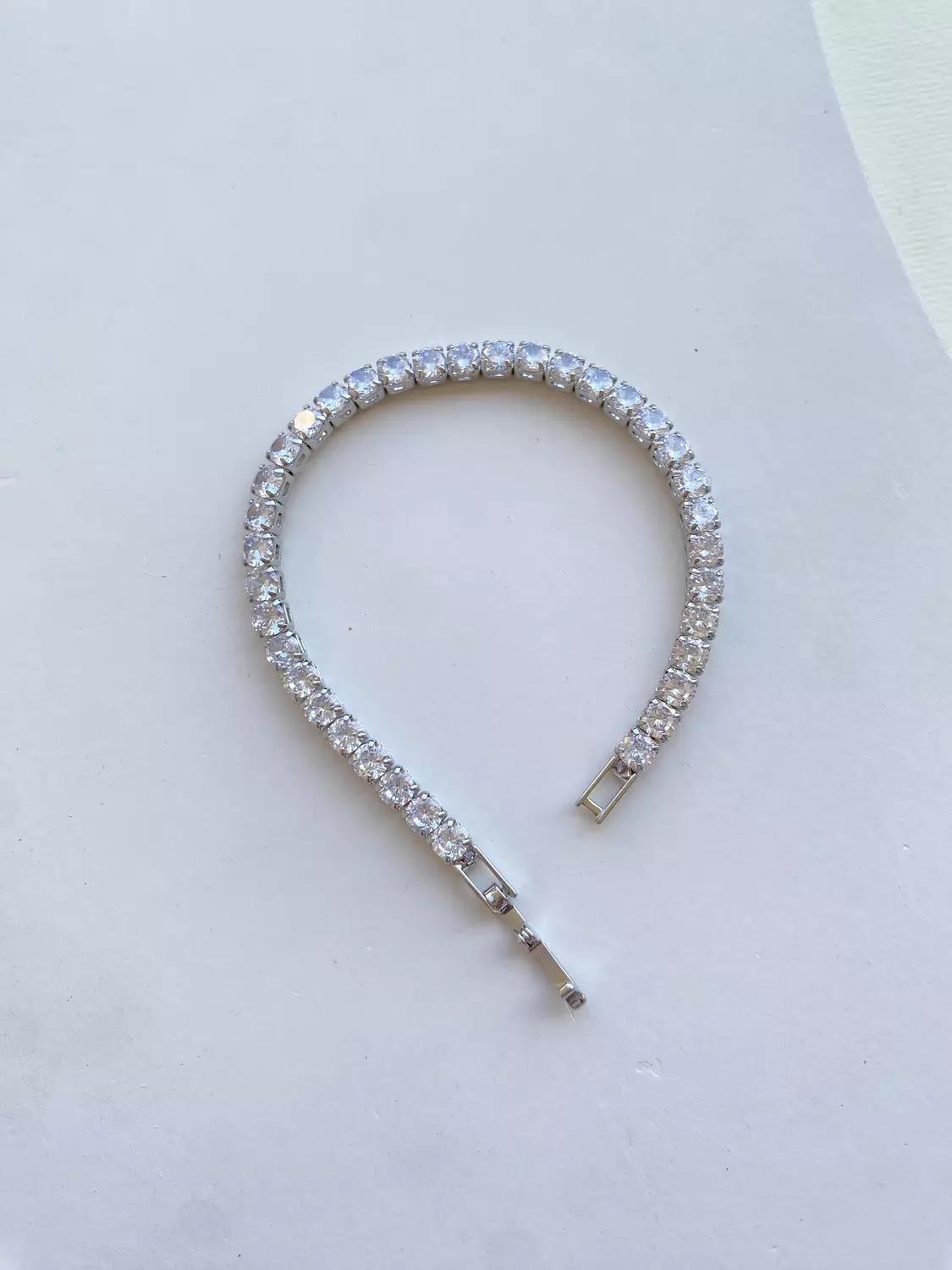 Silverr tennis bracelet 2