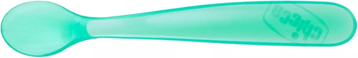 CHICCO SOFTLY SPOON 2 PCS BLUE  2