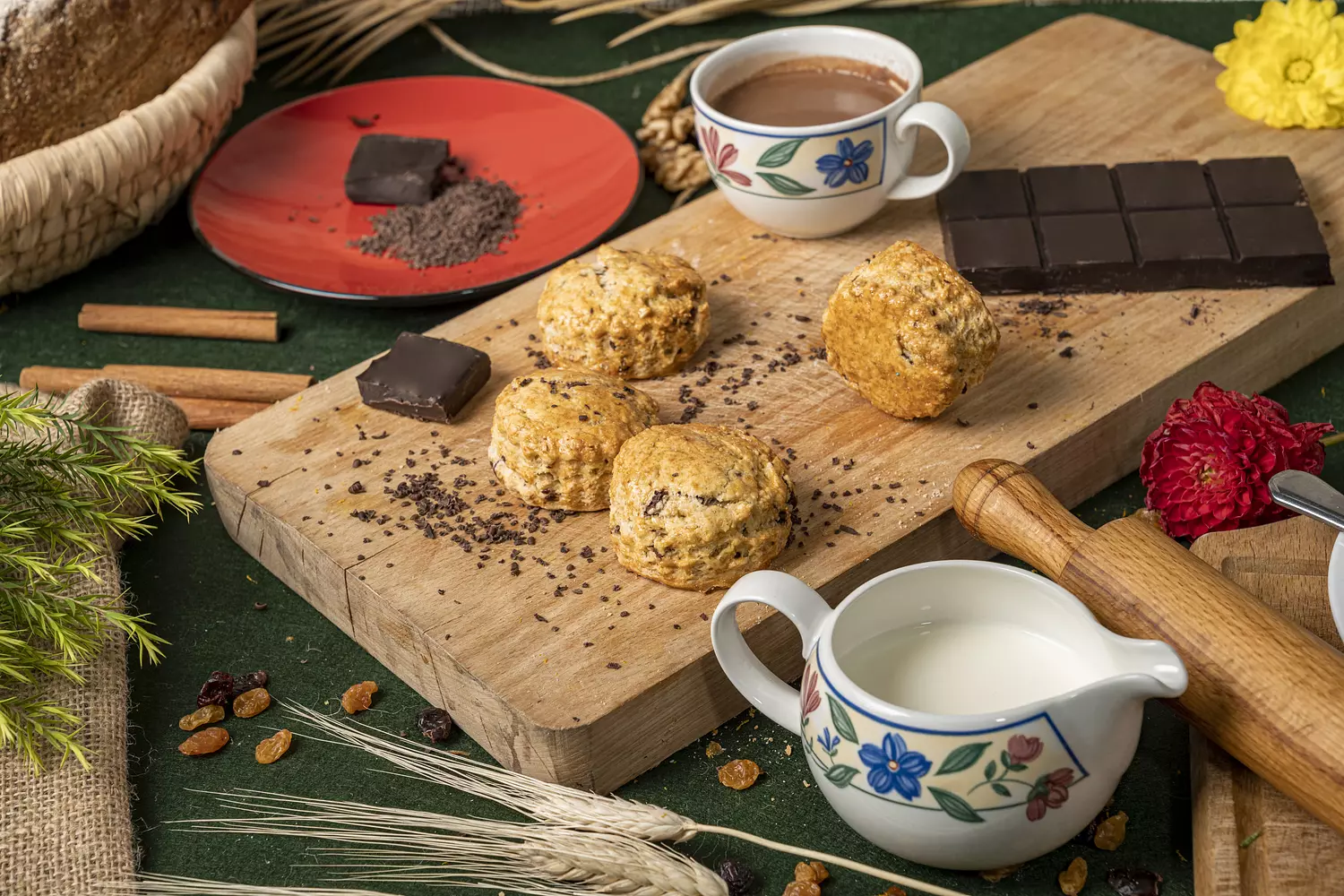 Chocolate Chip Tea Scones 2