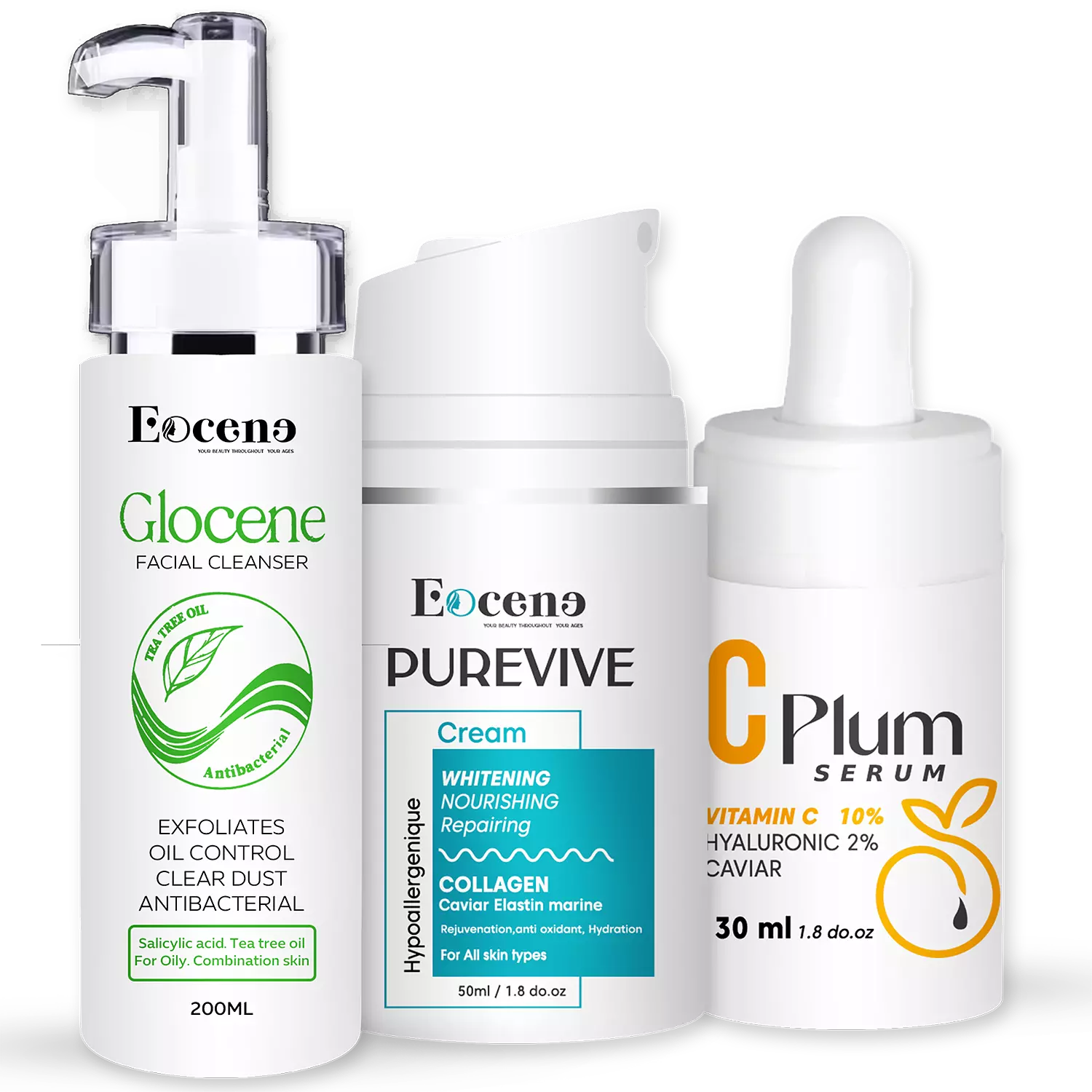 Cleanser + Purevive + C Plum image