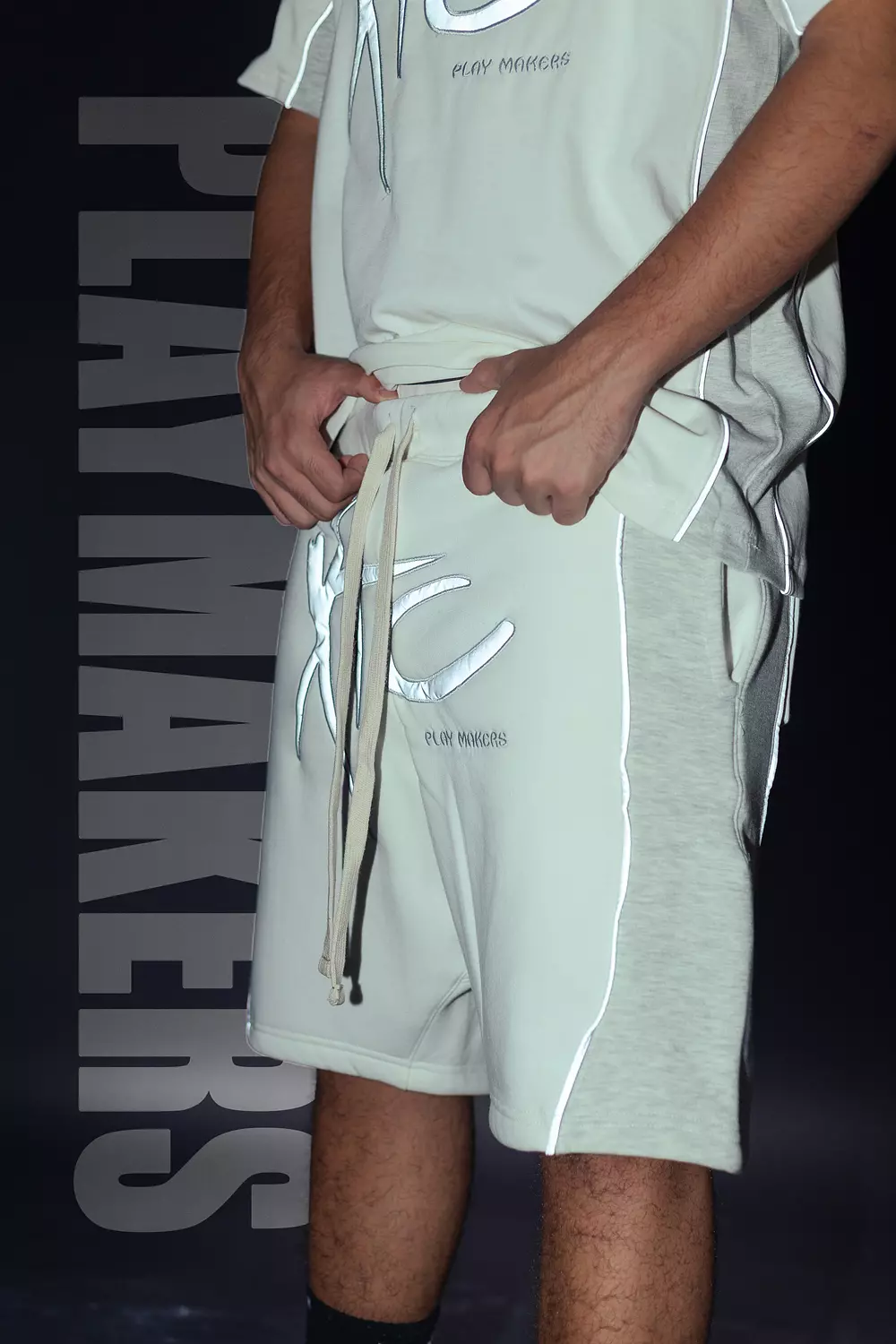 White Reflect Short 1