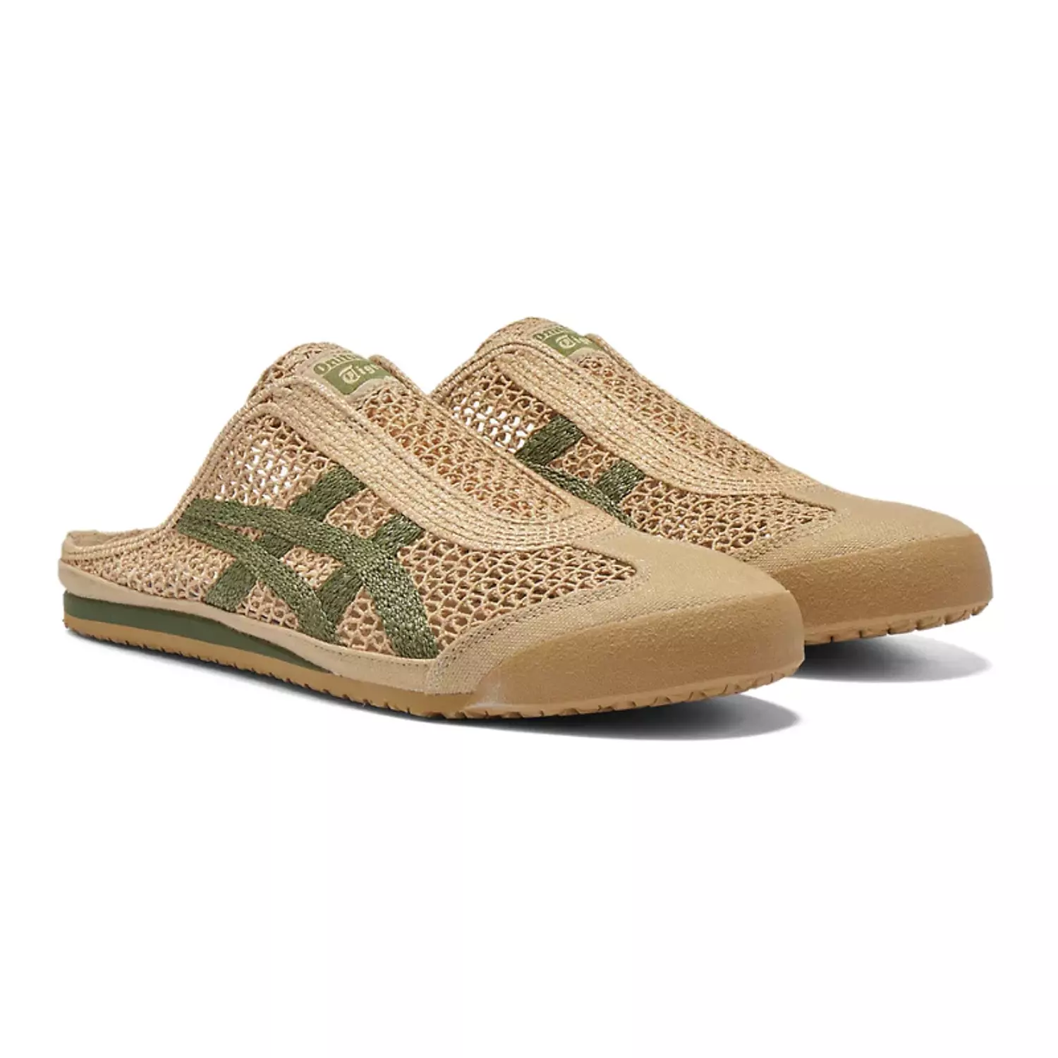 Onitsuka MEXICO 66 SABOT – BEIGE/GREEN 2