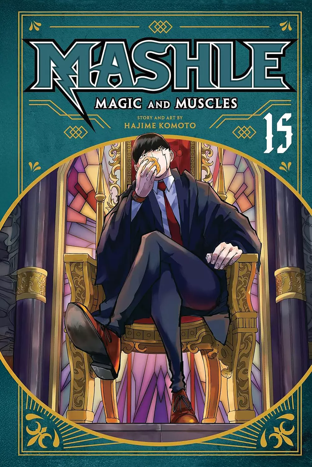 <h4 style="text-align: center"><span><strong>Mashle: Magic and Muscles, Vol. 15</strong></span></h4>