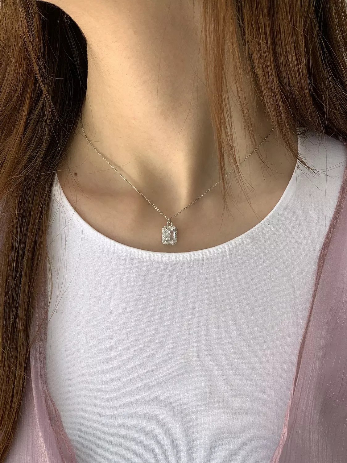 Lel silver necklace  1