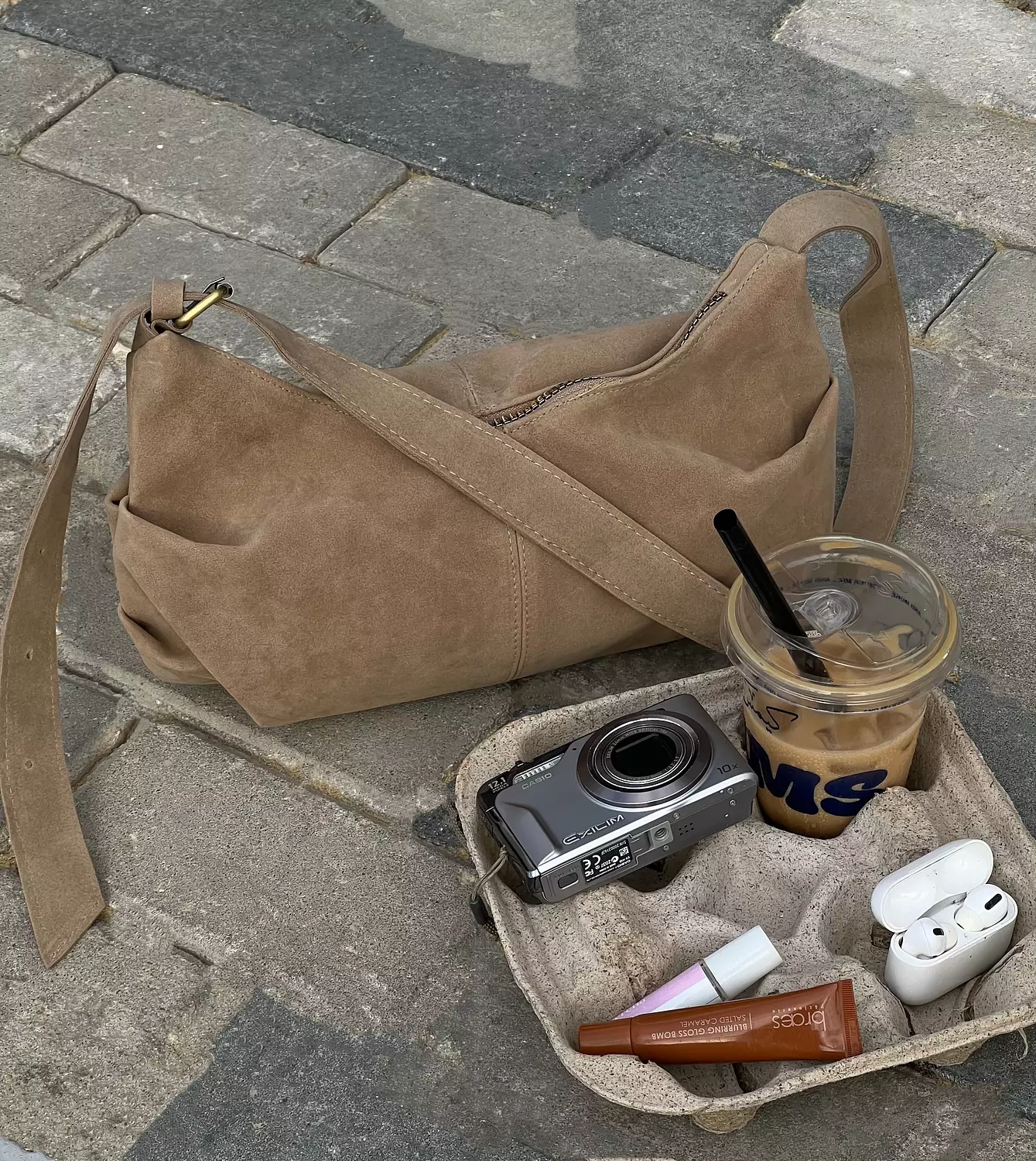 Evelina handbag - beige  2