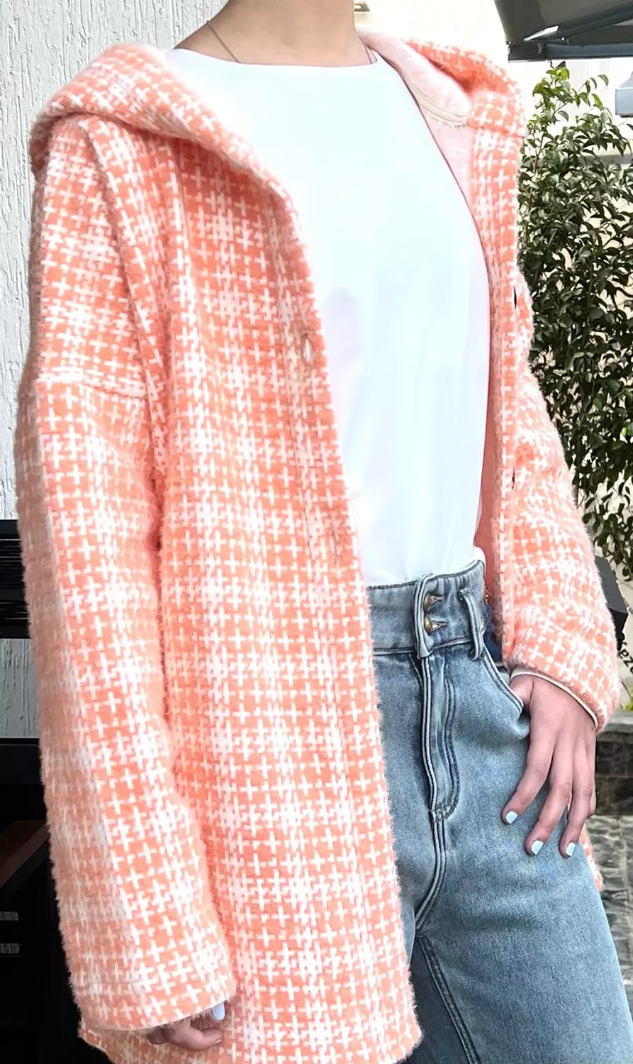 Wool orange jacket 5