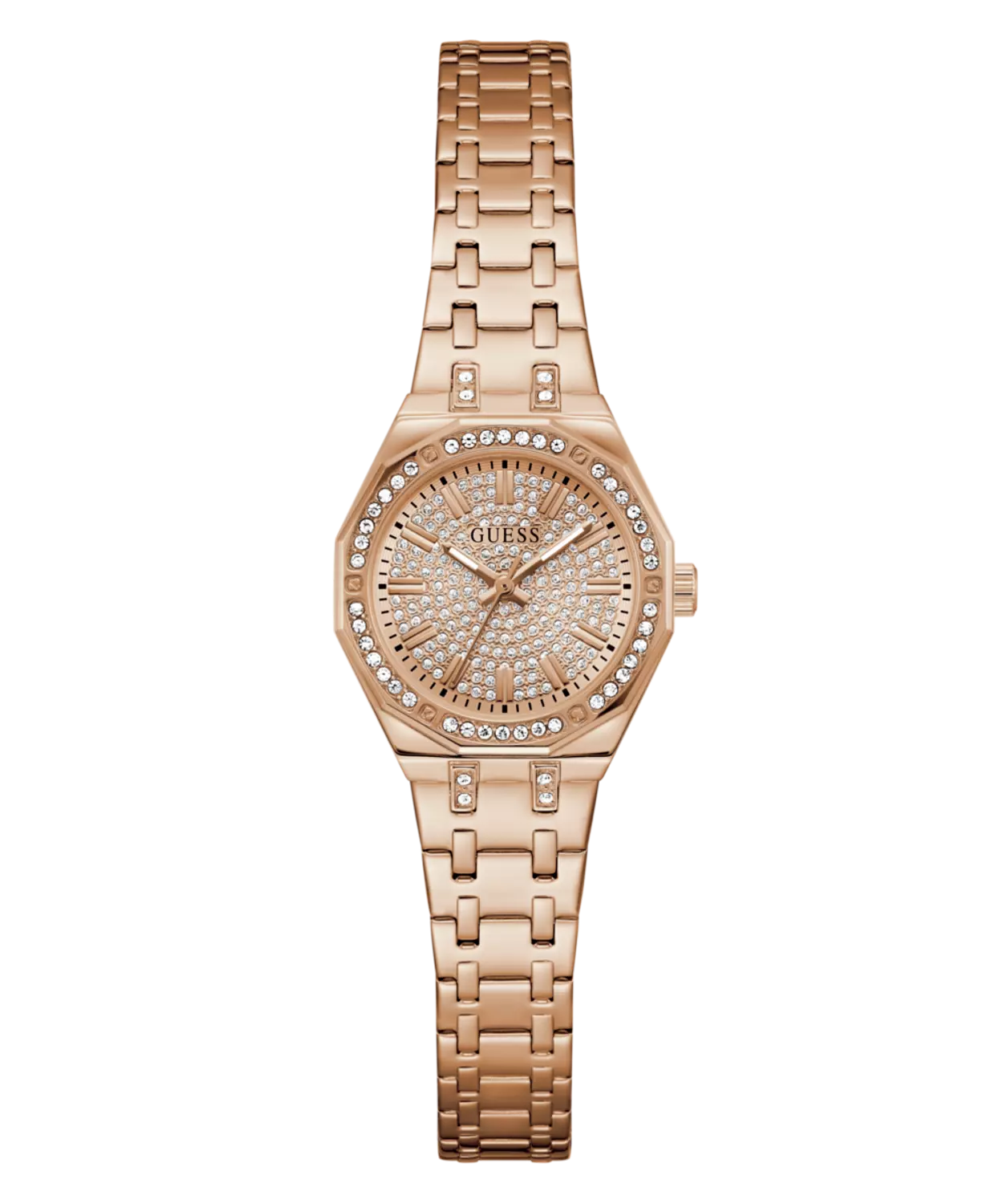 GUESS Ladies Pixie Rose Gold Tone Analog Watch image