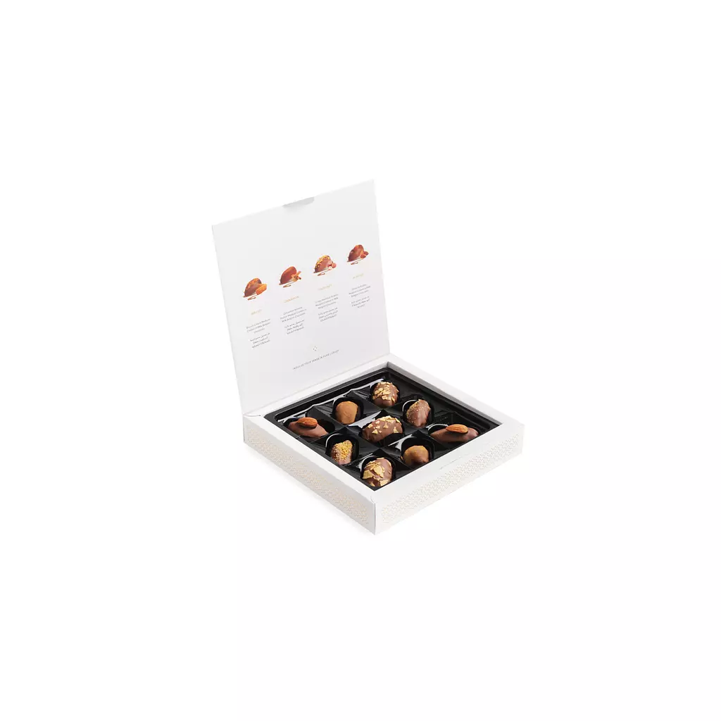 Belgian Chocolate Medjool Dates Box 250g