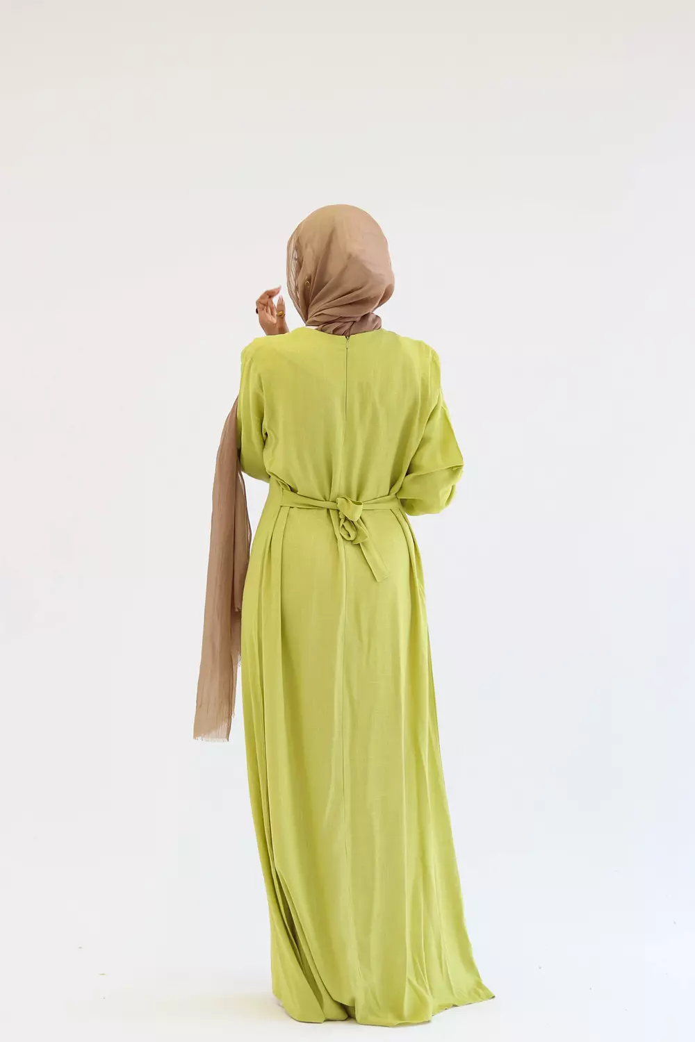 Kiwi Pure Linen Dress  9