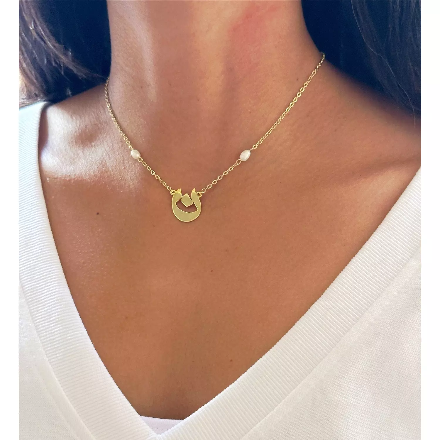 The Dk Topaz & Pearl Set 5