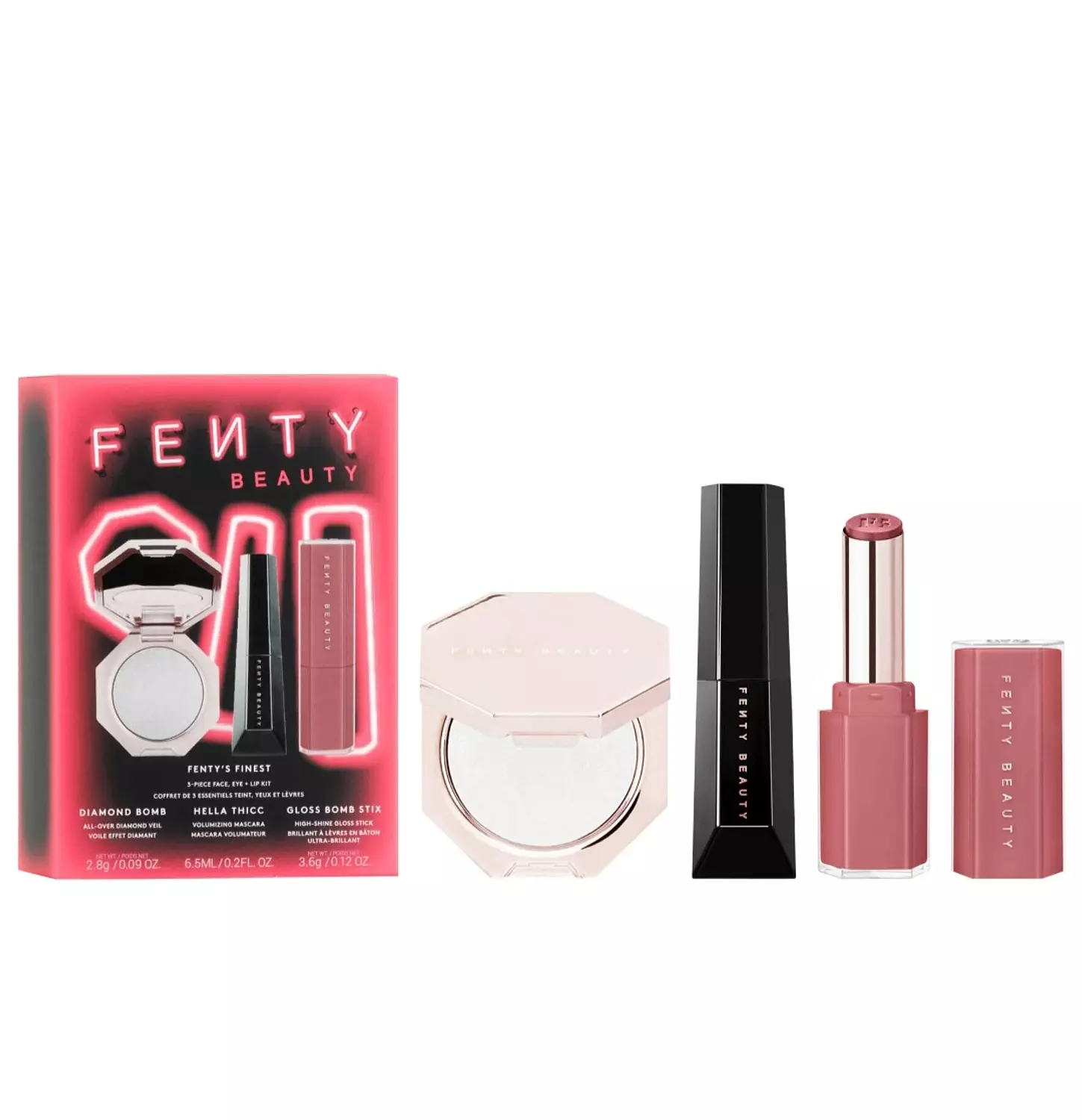 Fenty Beauty by Rihanna  Fenty's Finest 3-Piece Face, Eye + Lip Kit