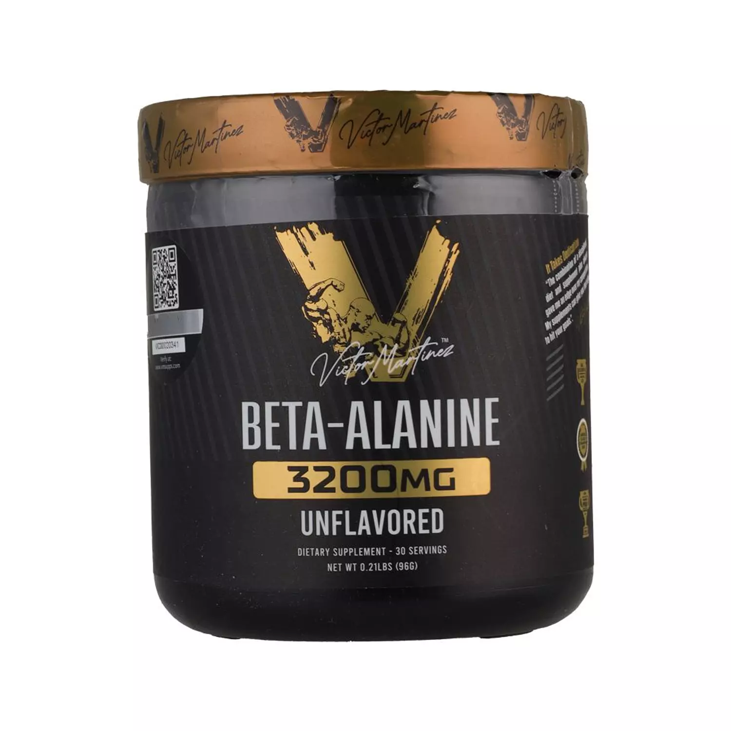 Victor Martinez Beta Alanine 3200-30Serv-96G-Unflavored image