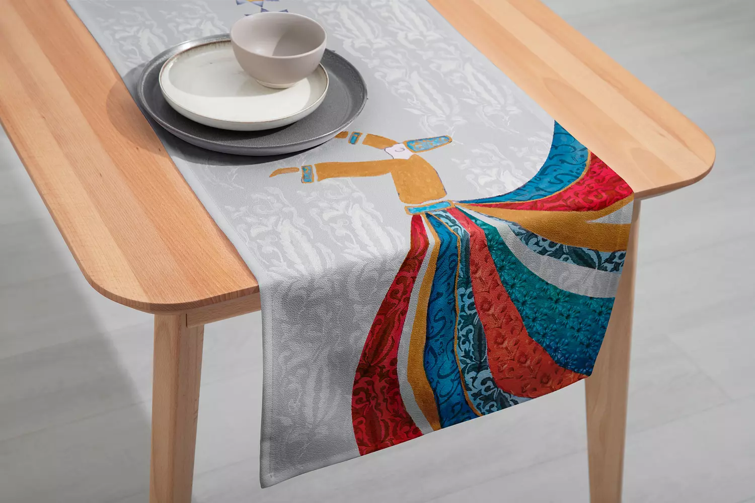 Tanoura Dancing 2026 Table Runner  image