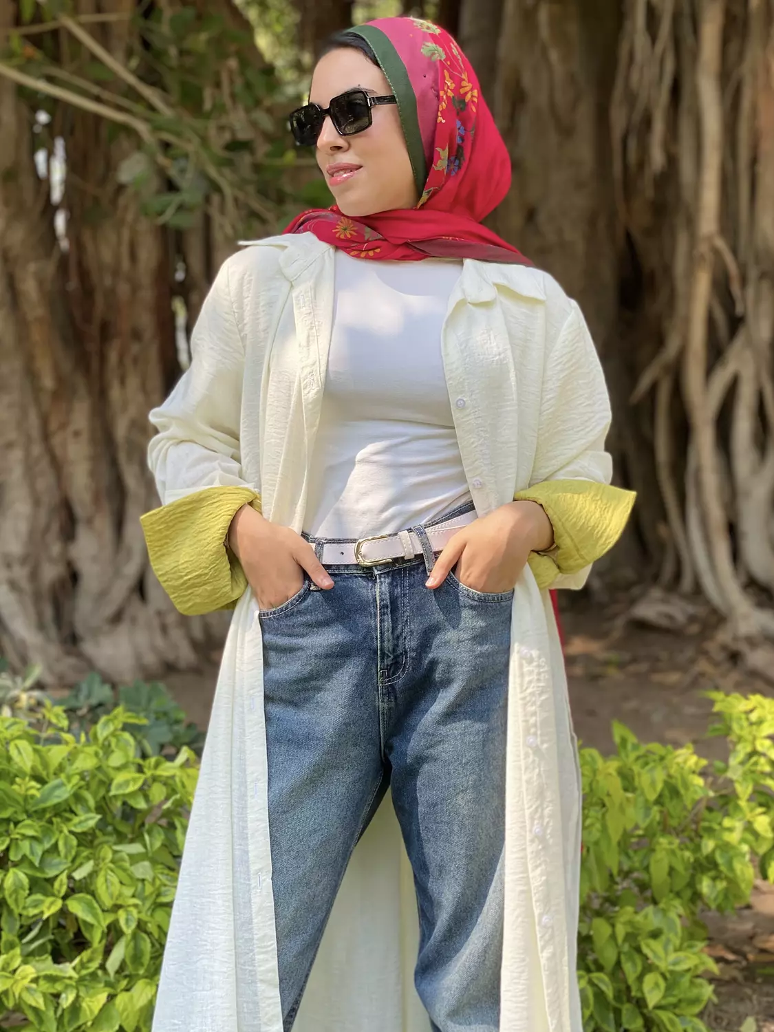 Flowy Shirt Off White  6