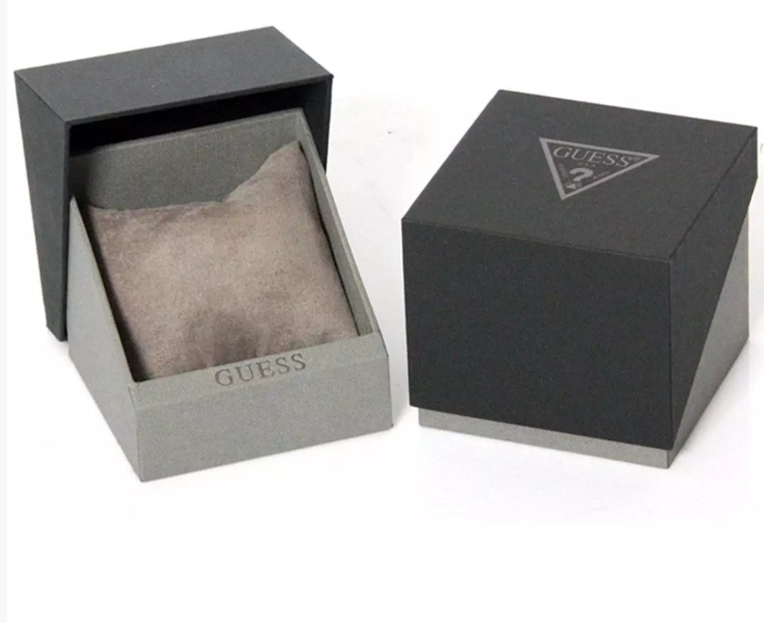 GUESS Gold-Tone Triangle Watch 4