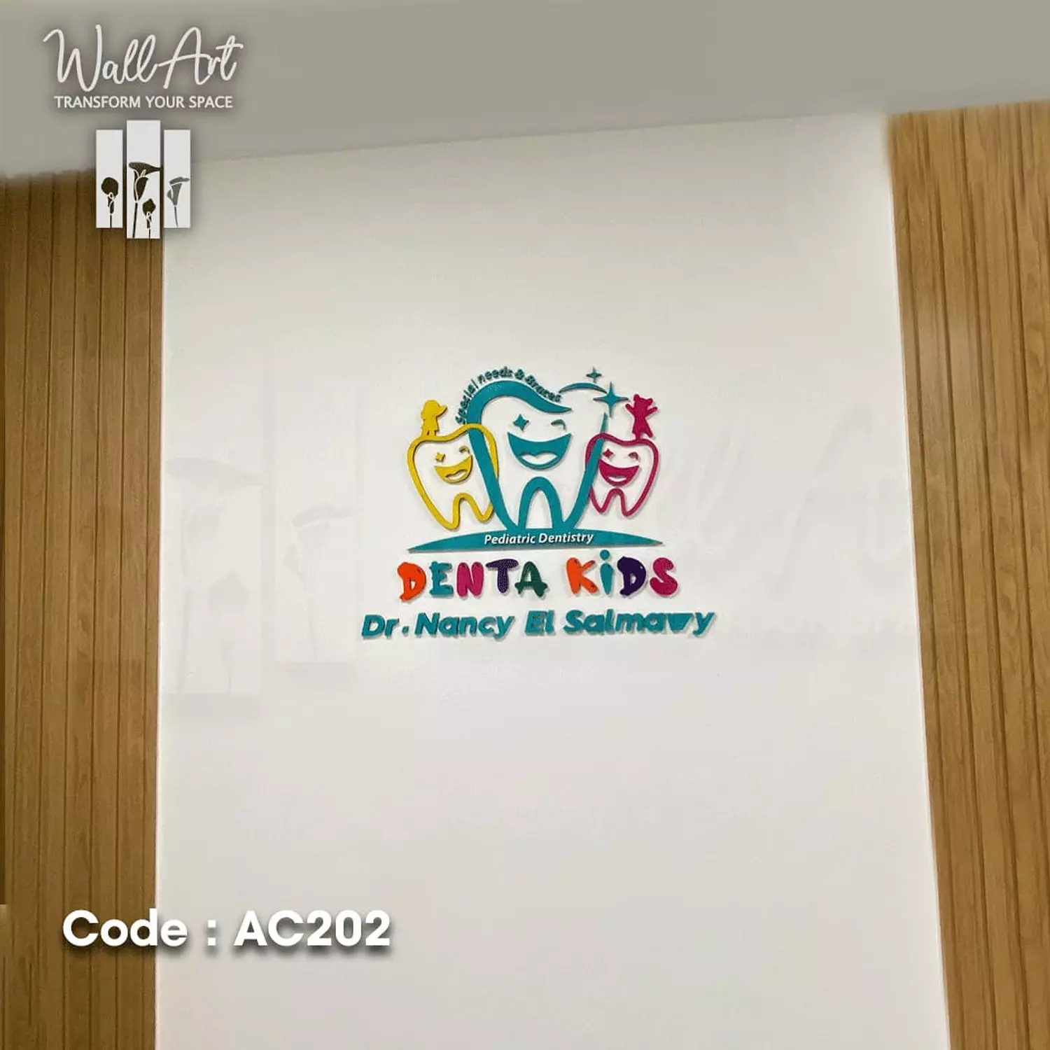 AC202- Coloured Acrylic Logo  8