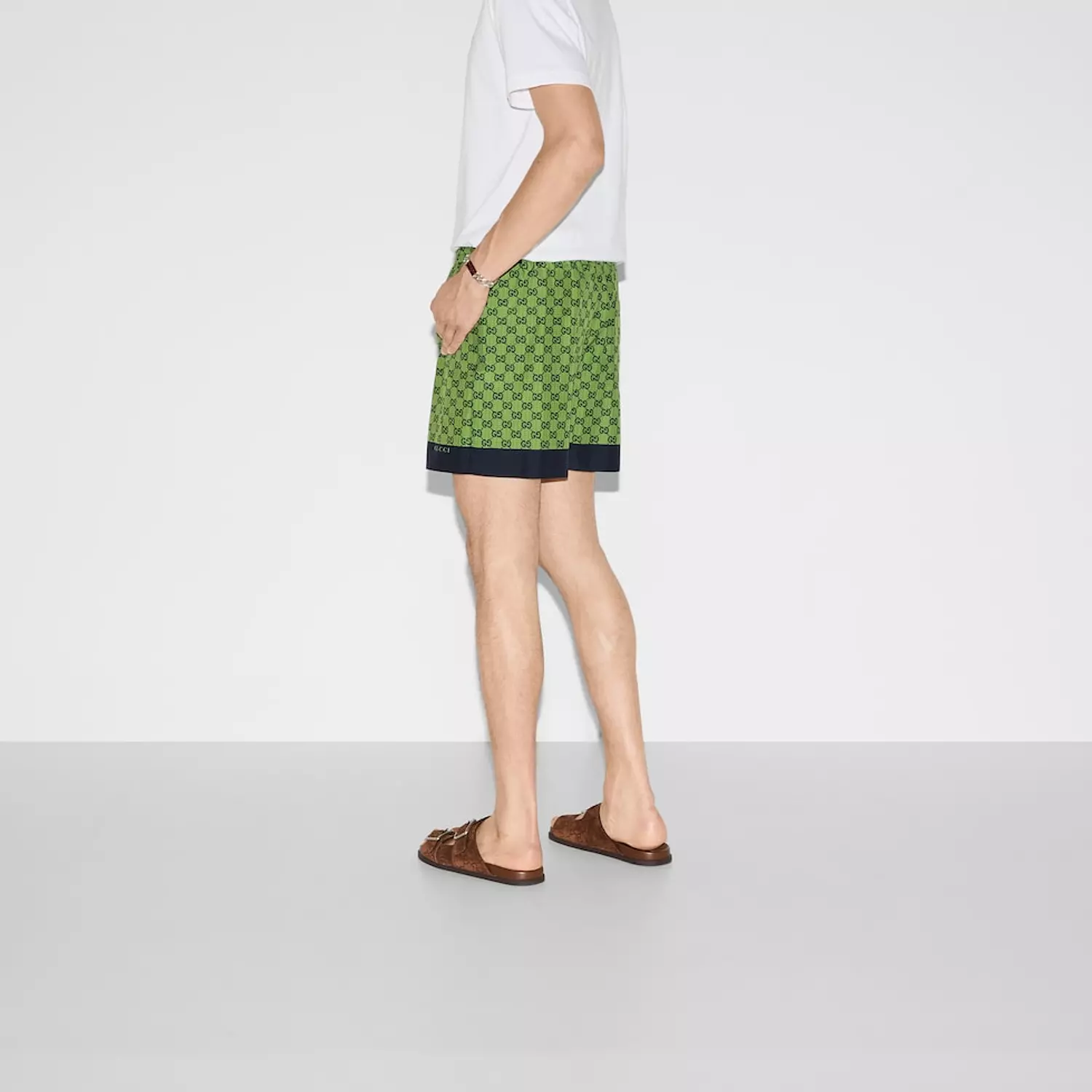PRINTED SILK SHIRT SET 7